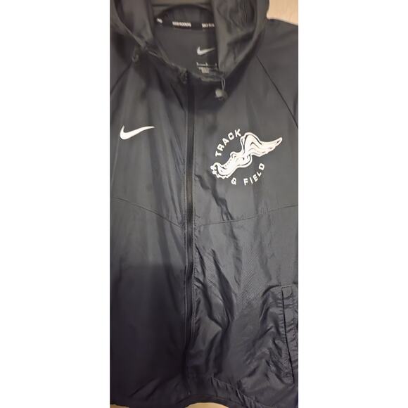 Nike Women’s Lightweight Hooded Running Black, M High-school Track Field Crater - Picture 4 of 7